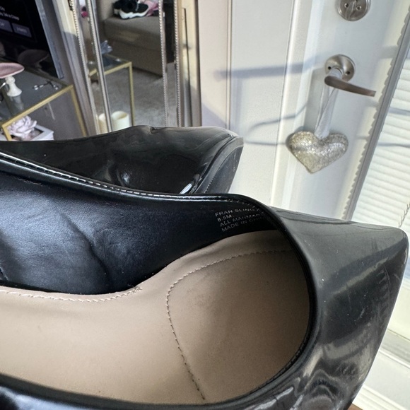 Nine West Slingback Point Toe Heels SZ 8.5 - Picture 7 of 7